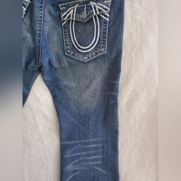 True Religion Joey Jeans women's size 30 white stitching - Picture 11 of 16